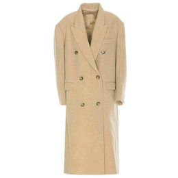 ◆당일◆24FW LEXANA 더블 울 코트 에쿠르 MA0285FA B3D05E 23EC