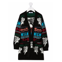 ◆키즈◆21FW 여성 타이 니트 가디건 블랙 MS027747 200