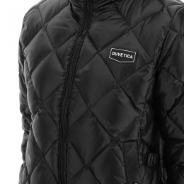 ◆당일◆25FW 소라 SORA 로고 퀄팅 패딩 자켓 블랙 VDDJ00125K0001 BKS