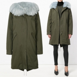 ◆11주년◆LAPIN 야상 자켓 카키 8WFM01393 R03X B0470