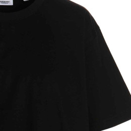 ◆당일◆24SS 메건 MEGAN 체크 백 포인트 티셔츠 블랙 8044962