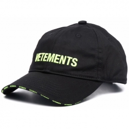 ◆당일◆24SS 로고 자수 클래식 캡 모자 블랙네온 UE52CA100X BLACK NEON