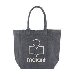 ◆당일◆25FW 옌키 YENKY 로고 자수 토트백 페이드블랙 PM0001FA A1X19M 02FK