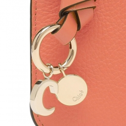 ◆당일◆26SS 알파벳 스몰 코인 카드지갑 플레이밍 코랄 CHC21WP944F57 6W2