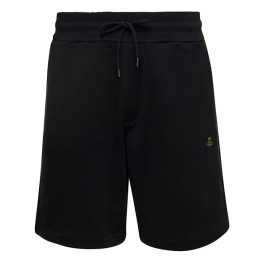◆당일◆24SS ORB 로고 자수 트레이닝 하프 팬츠 블랙 3J010003 J0006 N404