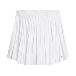 ◆당일◆24SS 가일 GAYLE 로고 플리츠 스커트 화이트 GWSD09462 0000