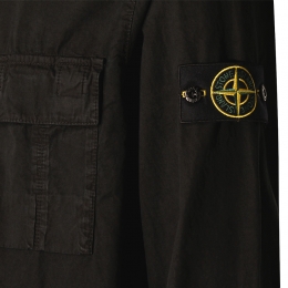 ◆당일◆26SS 와펜 패치 오버셔츠 자켓 블랙 L1S15 1200008 S00WN V0129