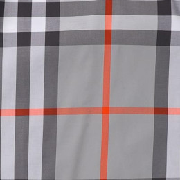 ◆키즈◆23FW 여성 체크 브이넥 티셔츠 그레이 8069330