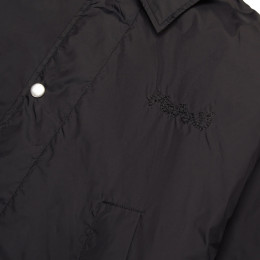 ◆키즈◆24SS 여성 로고 자수 윈드브레이커 자켓 블랙 M01060 M00NX 0M900