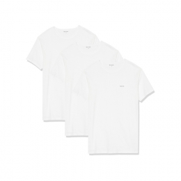 ◆당일◆26SS 로고 프린팅 3 PACK 티셔츠 화이트 M1A 389 M3PK 01