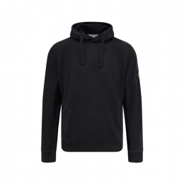 ◆당일◆25FW 와펜 패치 브러쉬드 코튼 플리스 후드티 블랙 K2S15 6100029 S0A20 V0029