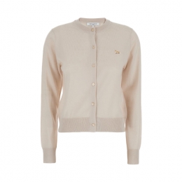 ◆당일◆25FW 여성 베이비 폭스 패치 가디건 마블베이지 MW00507KT1036 0134