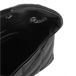 ◆당일◆26SS 은장 푸퍼 모노그램 퀄팅 체인 숄더백 블랙 759337 1EL00 1000