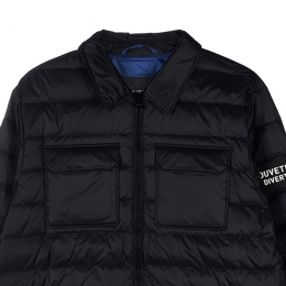 ◆당일◆25FW 보스케띠 BOSCHETTI 로고 패딩자켓 블랙 VUDJ06225K0001 BKS