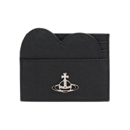 ◆당일◆26SS ORB 로고 하트 카드지갑 블랙 5403000AW L001N N401