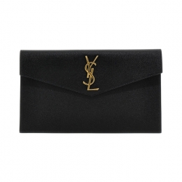 ◆당일◆25FW 금장 모노그램 엔벨로프 클러치백 블랙 565739 1GF0J 1000