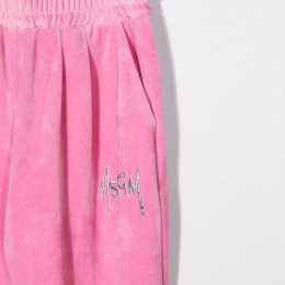 ◆키즈◆21FW 여성 자수 로고 트랙 팬츠 핑크 MS027854 042