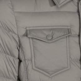 ◆당일◆25FW 라 데님 LA DENIM 패딩 자켓 그레이 PI011ULE 12456Z 9406