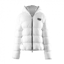 ◆당일◆25FW 가모나 GAMONA 후드 패딩 자켓 화이트 VDDJ00425K0001 WHS