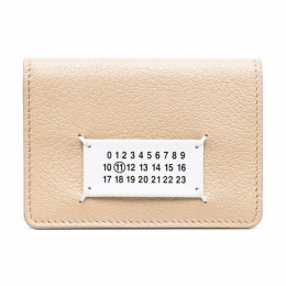 ◆12주년◆넘버링 로고 바이폴드 카드지갑 베이지 S56UI0220 PR044 T2086