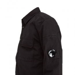 ◆14주년◆렌즈 와펜 롱 슬리브 셔츠 블랙 13CMSH157A 002824G 999