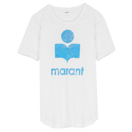 ◆13주년◆콜디 KOLDI 프린트 티셔츠 블루화이트 TS0299 22P059E BUWE
