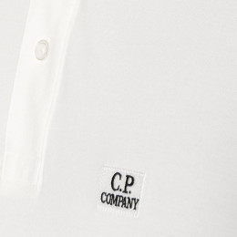 ◆당일◆24SS 로고 패치 라인 카라 티셔츠 화이트 16CMPL097A 005263W 103