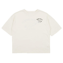◆키즈◆24FW 키즈 로고 티셔츠 바닐라크림 SATURNO T-SHIRT VANILLA CREAM