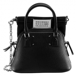 ◆당일◆25FW 5AC 마이크로 체인 숄더&토트백 블랙 S56WG0081 P4348 T8013