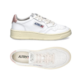 26SS 여성 메달리스트 로우탑 스니커즈 화이트/핑크탭 AULW LL16