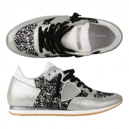 ◆14주년◆여성 트로페즈 스니커즈 실버/블랙 TRLD ST04