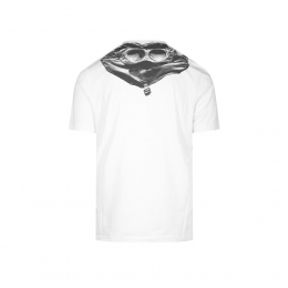 ◆당일◆25FW 백 고글 프린팅 티셔츠 화이트 RCCMTS725A 005100W 103