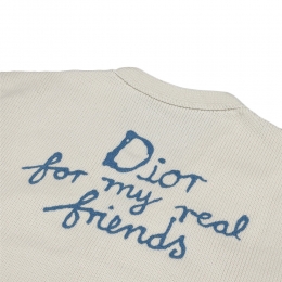 ◆당일◆25FW 로고 자수 힐튼 넬 가디건 블랑화이트 583M219A3003 085