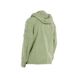 26SS 렌즈 와펜 크롬 R 후드 오버셔츠 자켓 모스그레이 20CMOS058A 005904G 610