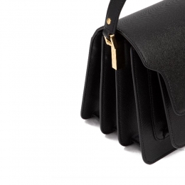 ◆당일◆25SS 사피아노 트렁크 미디움 숄더백 블랙 SBMPN09NO1 LV520 ZN99N