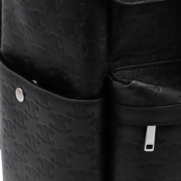 ◆당일◆25FW 트리오페 엠보싱 백팩 블랙 120813 GLK 38SI