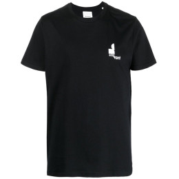 ◆당일◆24FW 자페르 ZAFFERH 로고 프린트 티셔츠 블랙 TS0047HA B1N21H 01BK