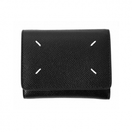 ◆당일◆26SS 스티치 로고 코인 반지갑 블랙 SA3UI0017 P4745 T8013