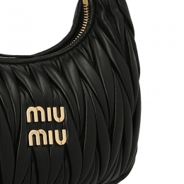 26SS 마틀라세 금장로고 토트&숄더백 블랙 5BC125 AN88 F0002