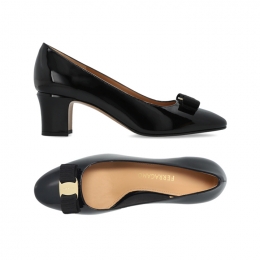 ◆당일◆26SS 바라 VARA 55 유광 펌프스힐 블랙 0790725