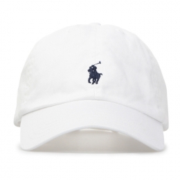 ◆키즈◆23FW 키즈 포니 자수 캡모자 화이트 552489 001