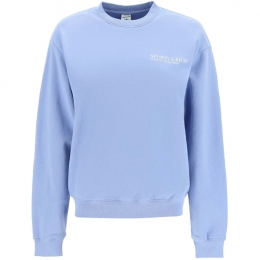 ◆당일◆23SS 로고 프린팅 기모 맨투맨 페리윙클 CR661PE