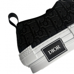 ◆당일◆26SS B23 리그 오블리크 자카드 로우탑 스니커즈 블랙 3SN340ABS H900