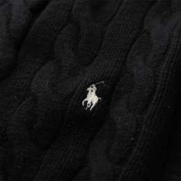 ◆당일◆26SS 포니 자수 클래식 가디건 블랙 211971868 016