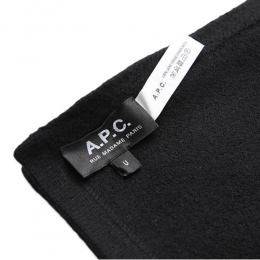 ◆당일◆25FW 윌리엄 WILLIAM 로고 울 스카프 블랙 WVBDK M15206 LZZ