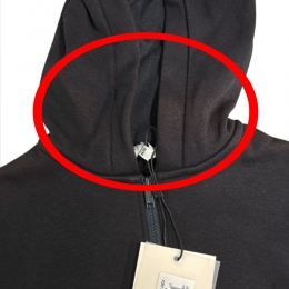 ◆스크래치◆키즈 로고 후드집업 블랙 K25719 065