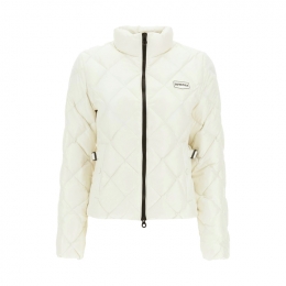 ◆당일◆25FW 소라 SORA 로고 퀄팅 패딩 자켓 베이지 VDDJ00125K0001 BGL