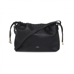 ◆당일◆26SS 니논 NINON 드로스트링 크로스백 블랙 PUAAT F61583 LZZ