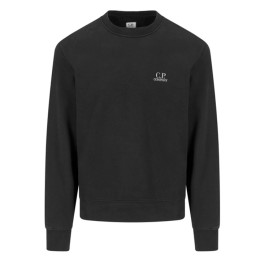 ◆당일◆23FW 로고 자수 크루넥 기모 맨투맨 블랙 15CMSS008B 006372G 999