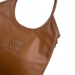 ◆당일◆26SS 자수 로고 아이비 레귤러 토트&숄더백 코냑 5BG231 2CRW F0046